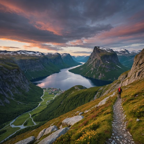 Comment organiser un séjour en Norvège avec des randonnées en montagne et des ateliers de photographie?